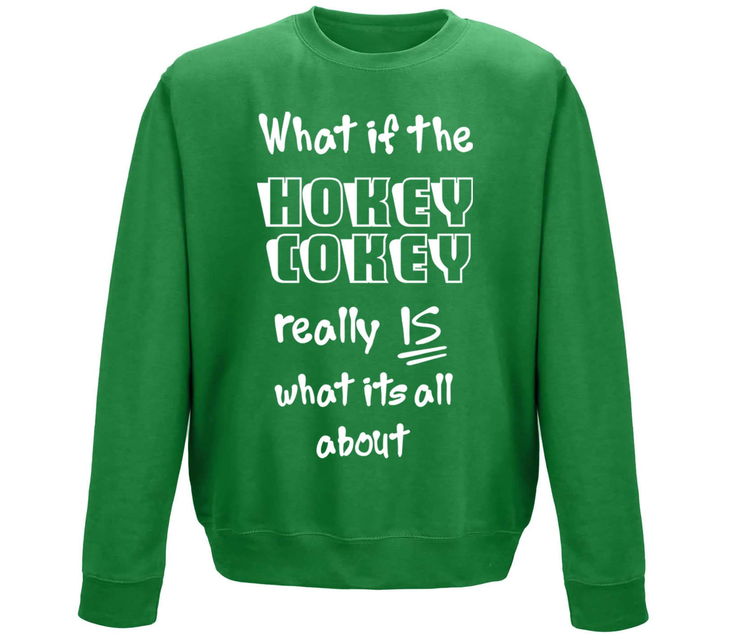 Hokey Cokey Funny Childrens Sweatshirt