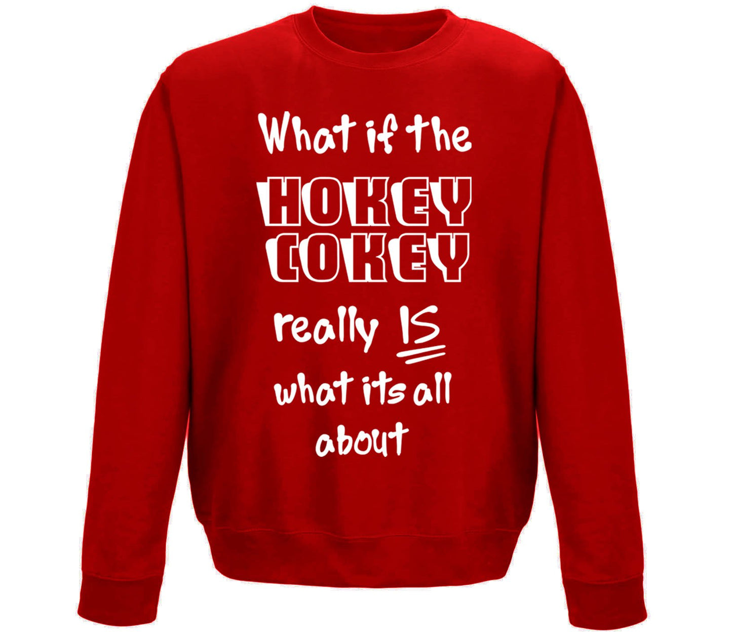 Hokey Cokey Funny Childrens Sweatshirt