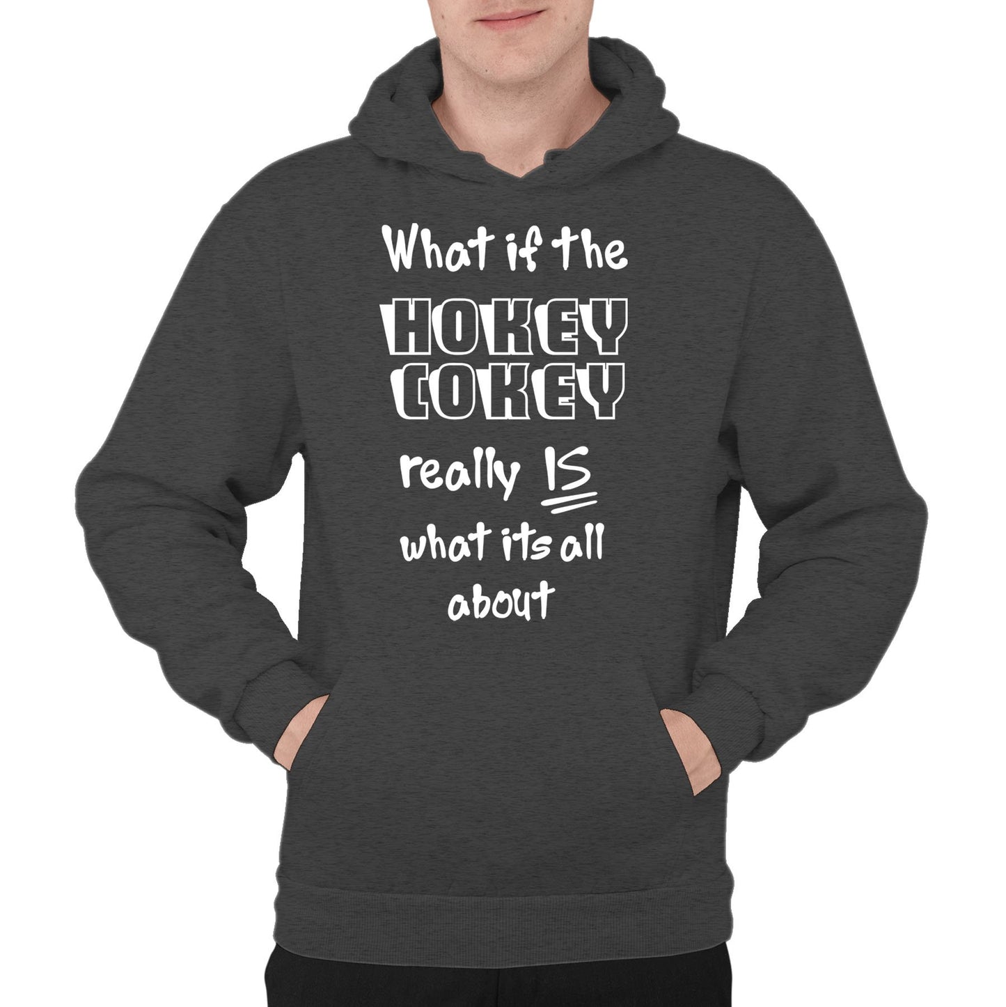 Hokey Cokey Funny Mens Pullover Hoodie