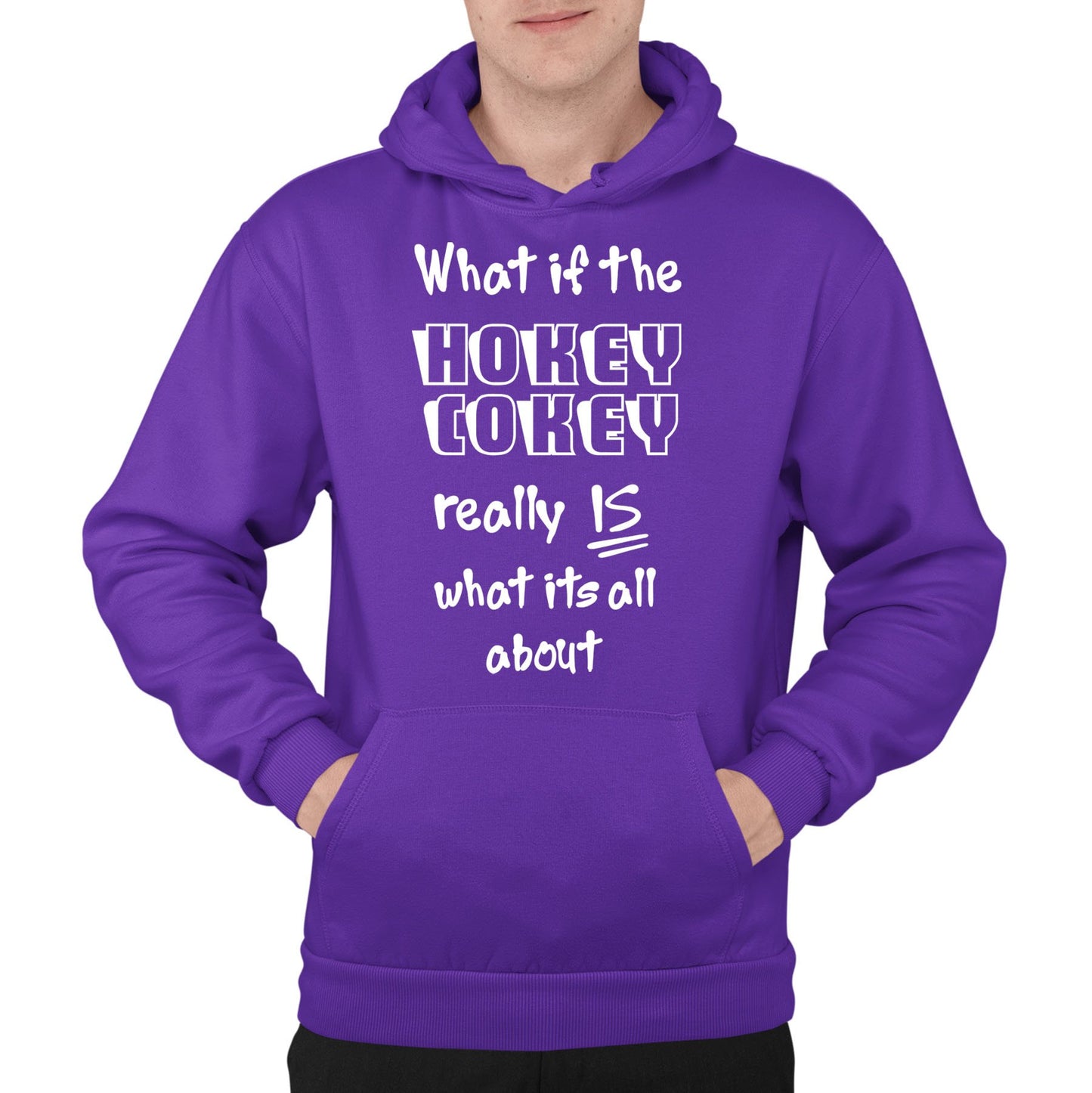 Hokey Cokey Funny Mens Pullover Hoodie