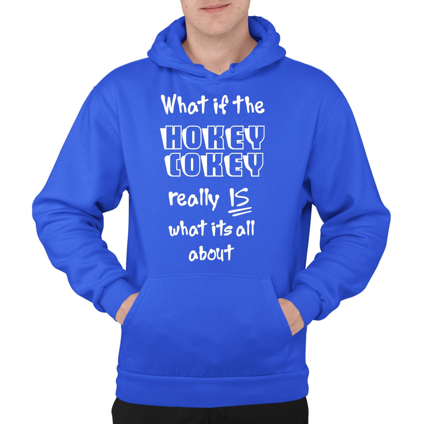 Hokey Cokey Funny Mens Pullover Hoodie