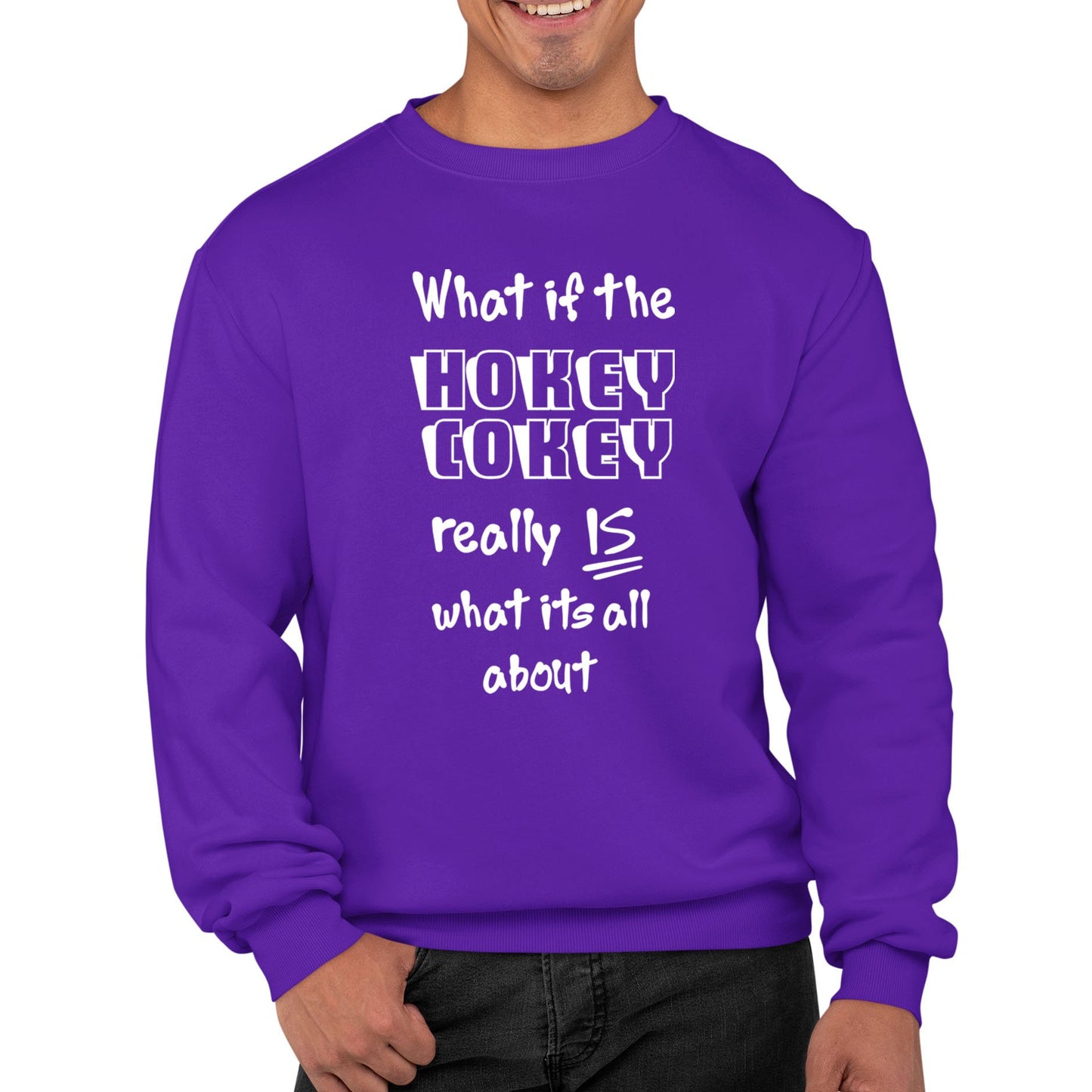 Hokey Cokey Funny Mens Sweatshirt