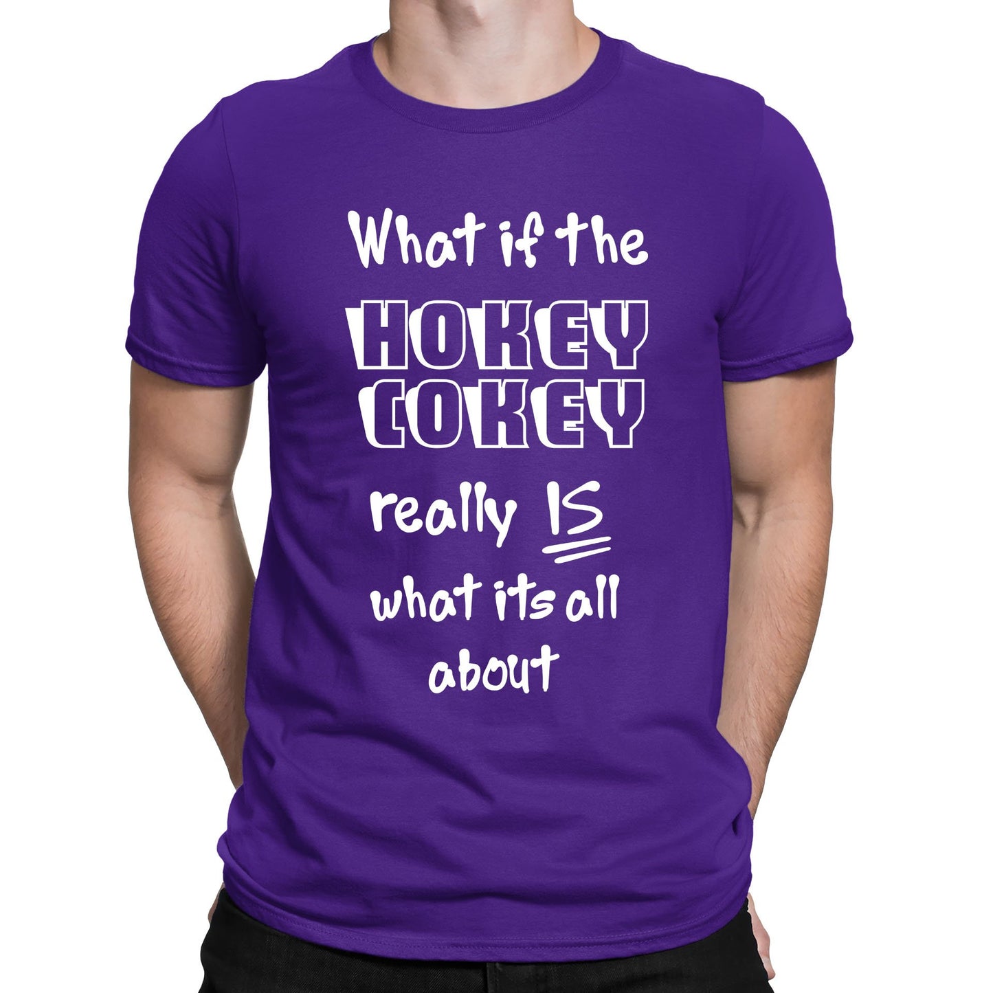 Hokey Cokey Funny Mens T-shirt