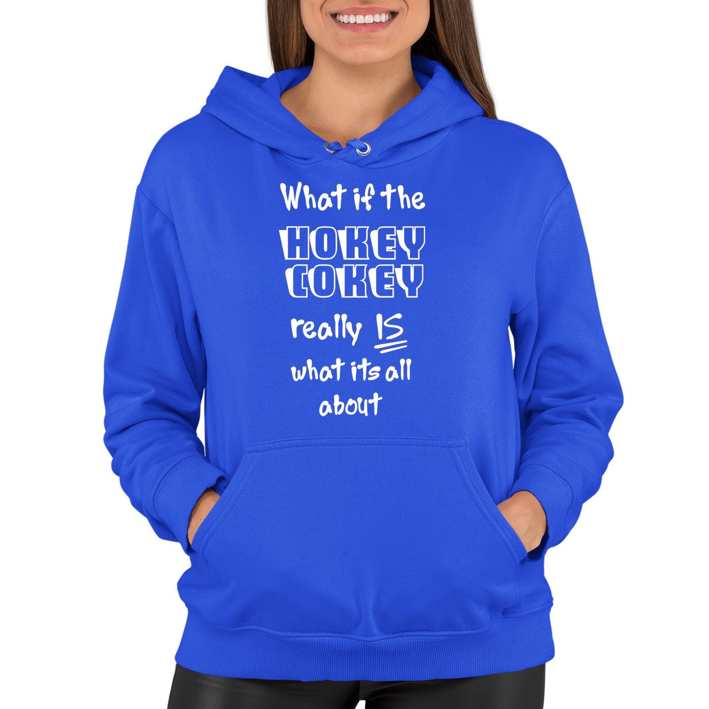 Hokey Cokey Funny Womens Pullover Hoodie