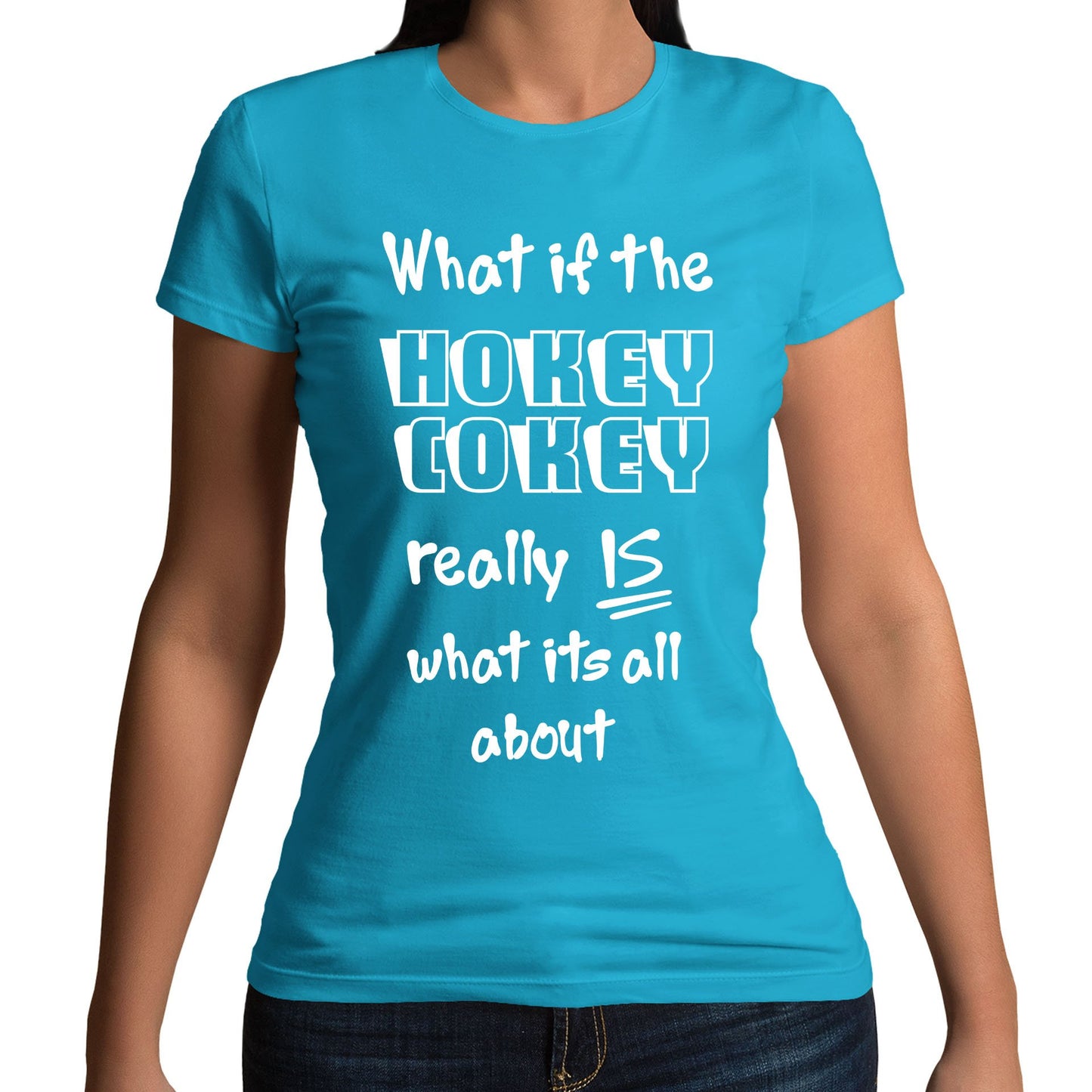 Hokey Cokey Funny Womens T-shirt