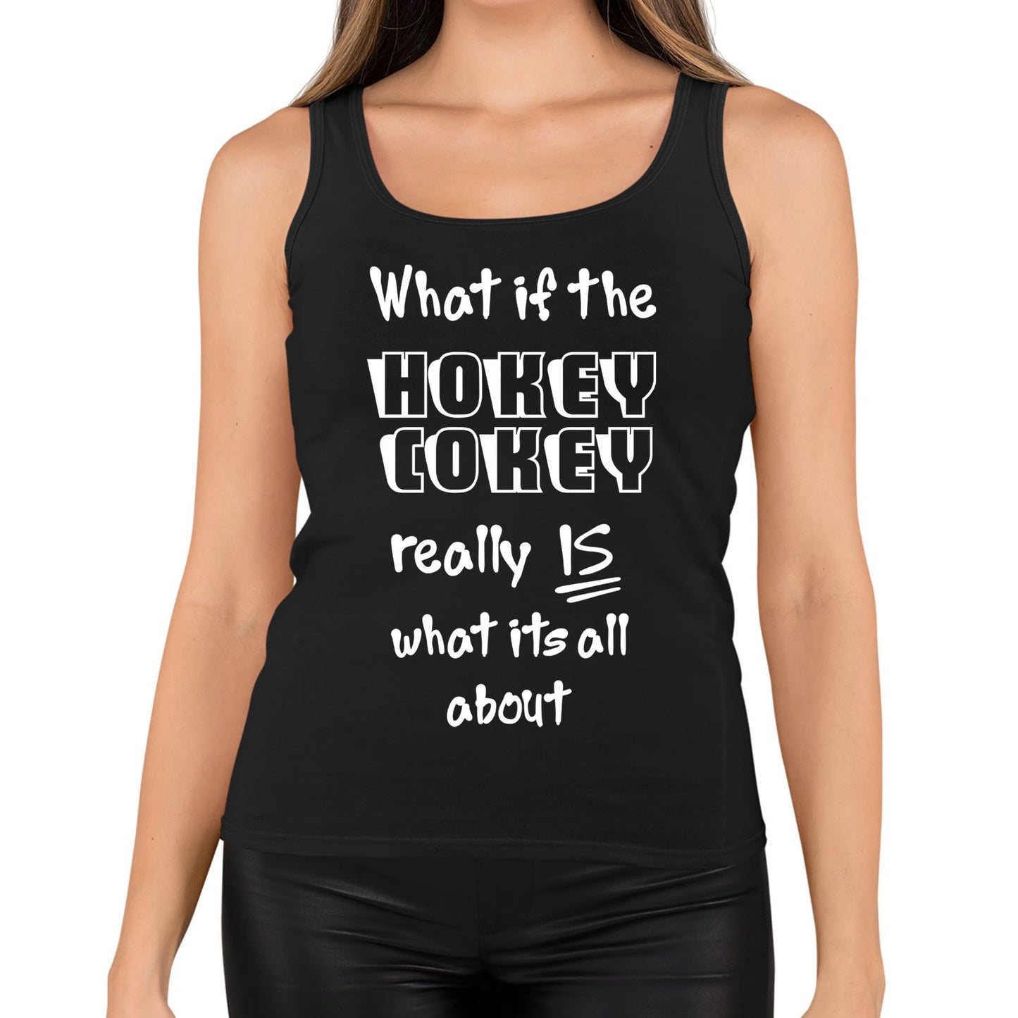 Hokey Cokey Funny Womens Vest