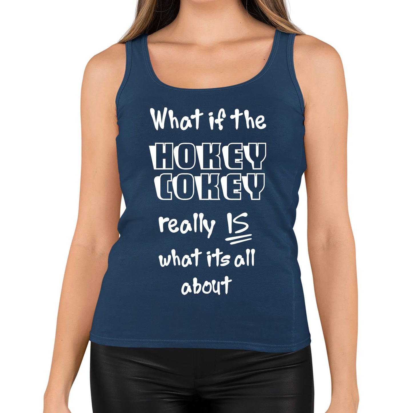 Hokey Cokey Funny Womens Vest