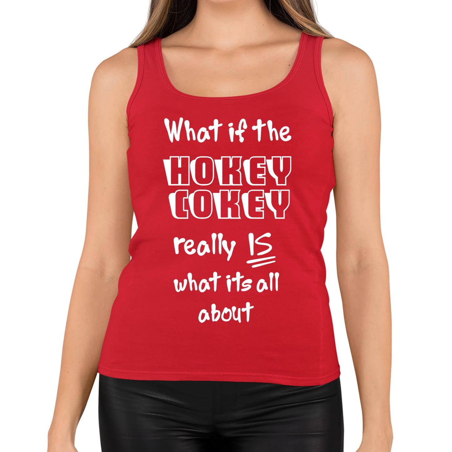 Hokey Cokey Funny Womens Vest