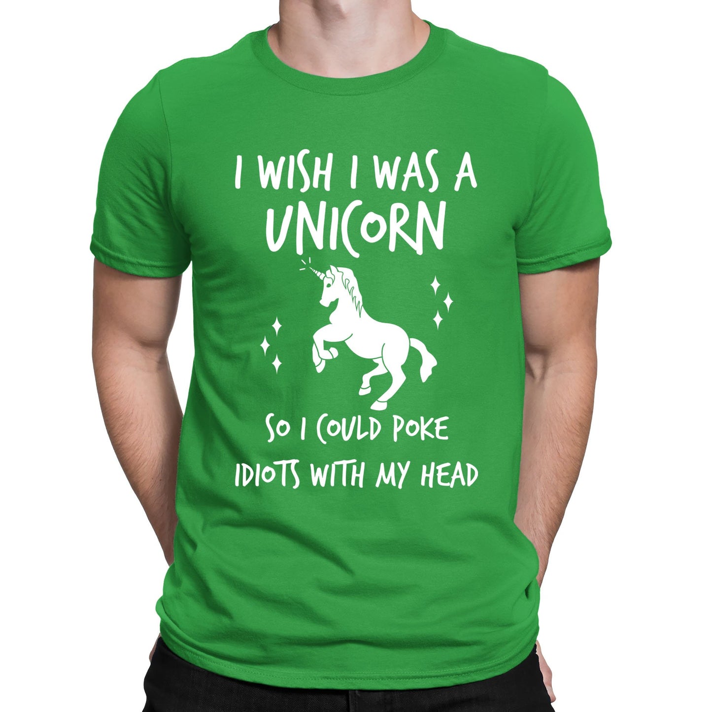 I Wish I Was A Unicorn Mens T-shirt