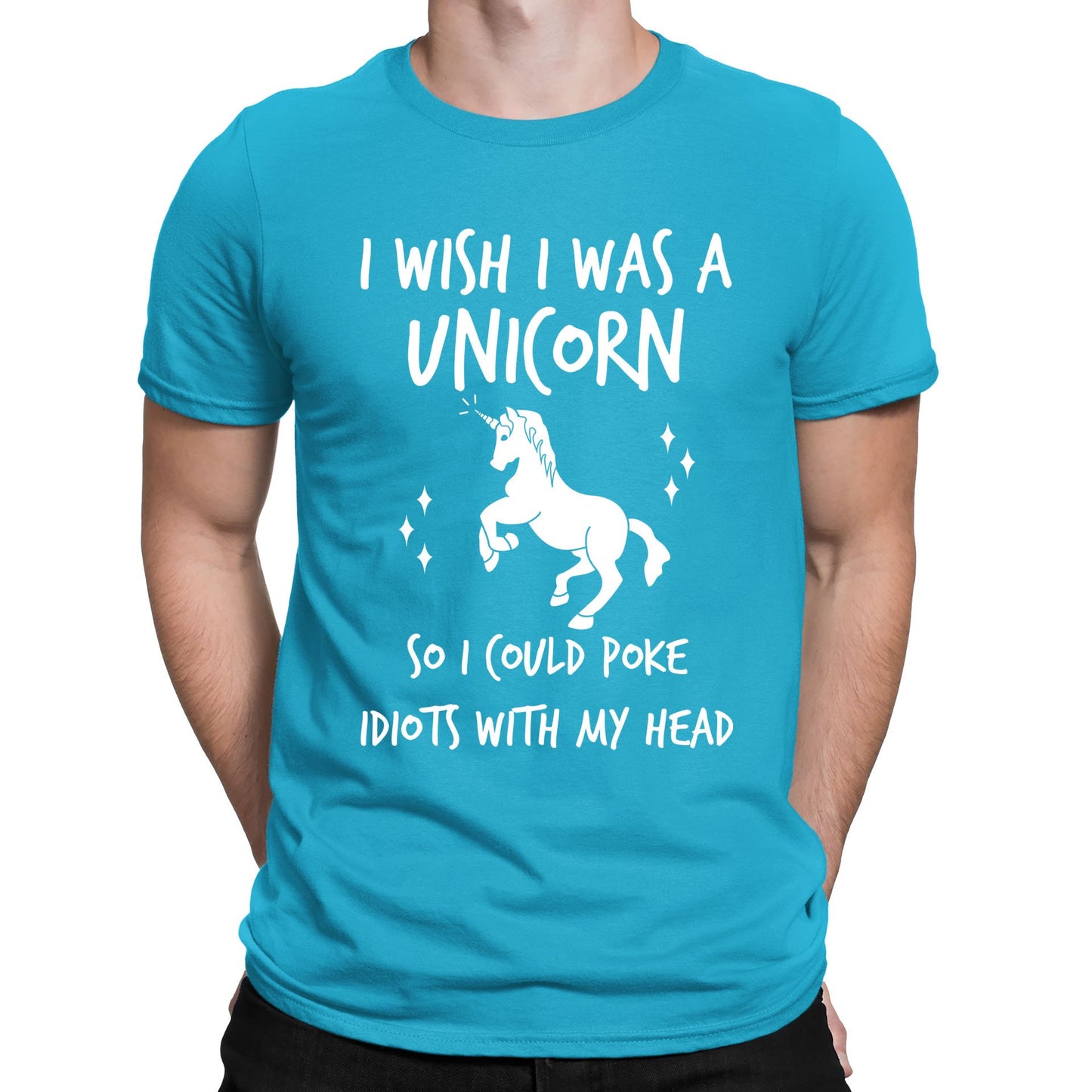 I Wish I Was A Unicorn Mens T-shirt