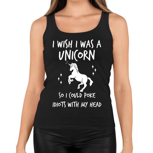 I Wish I Was A Unicorn Womens Vest