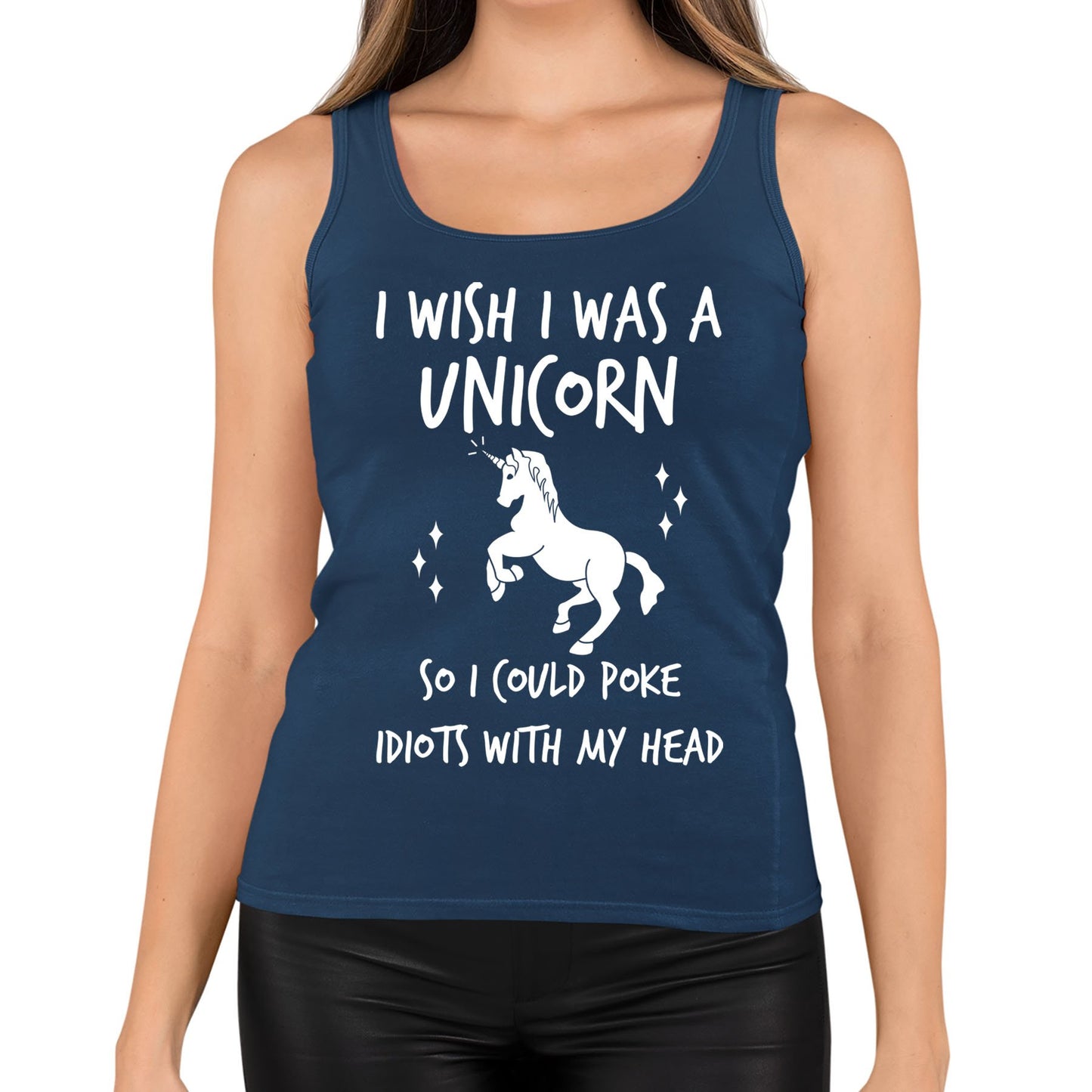 I Wish I Was A Unicorn Womens Vest