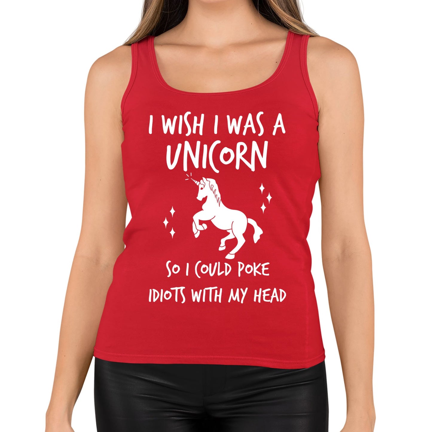 I Wish I Was A Unicorn Womens Vest