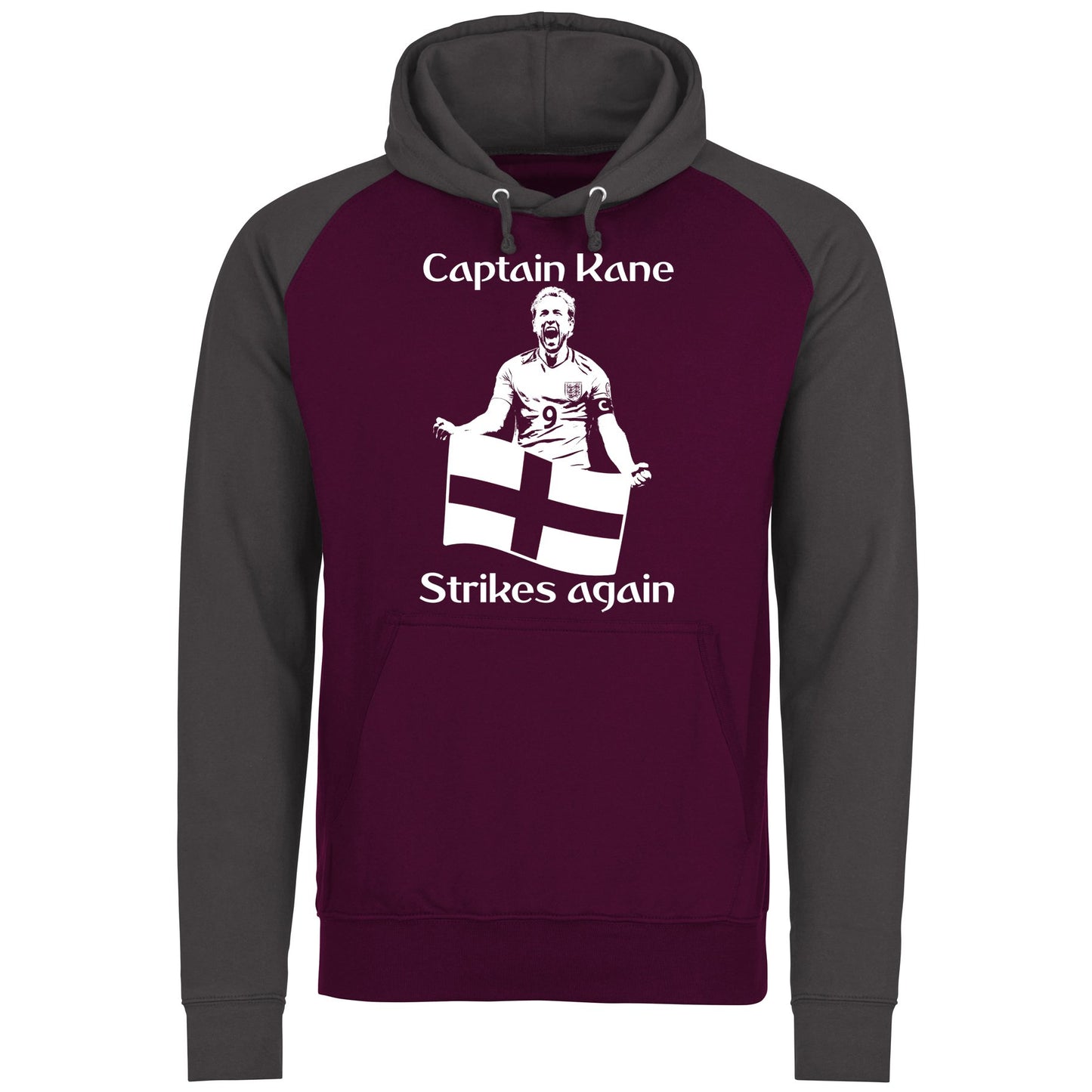 Captain Kane England Football Baseball Hoodie