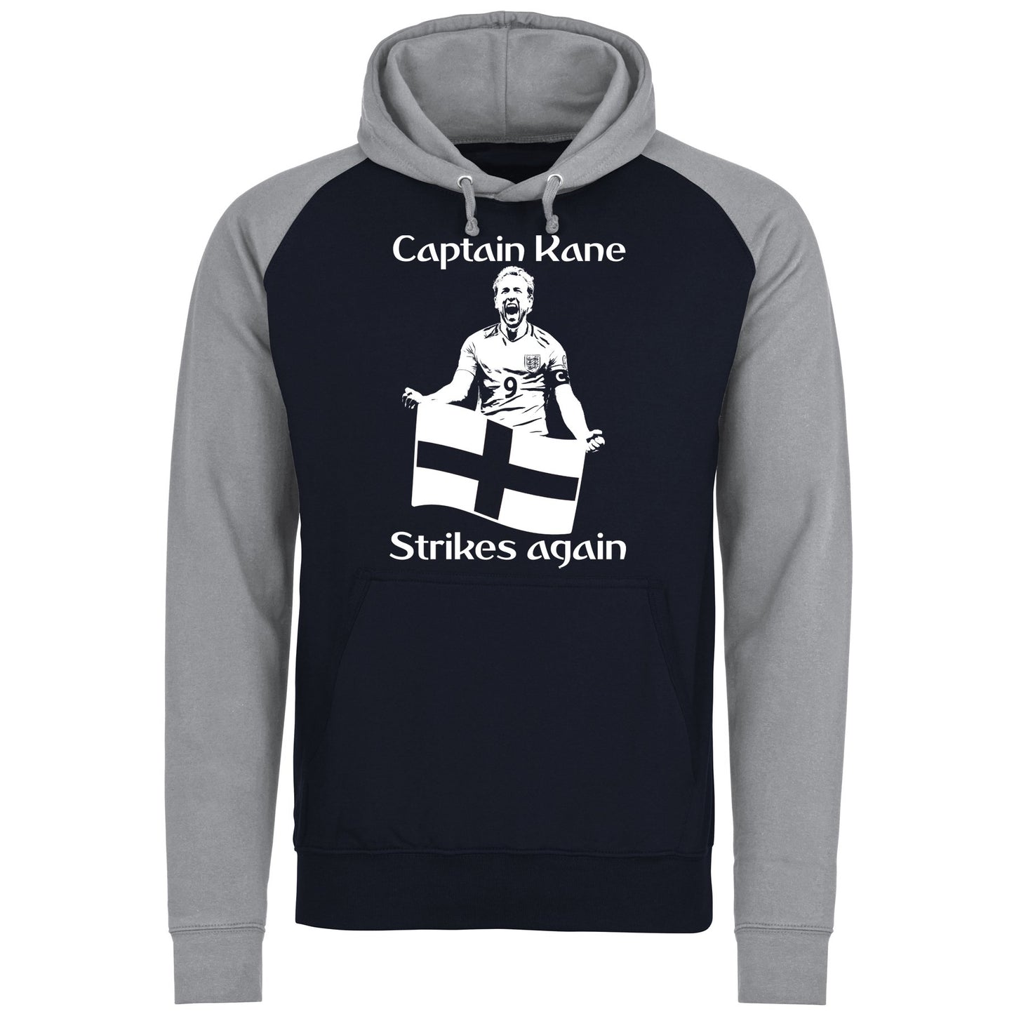 Captain Kane England Football Baseball Hoodie