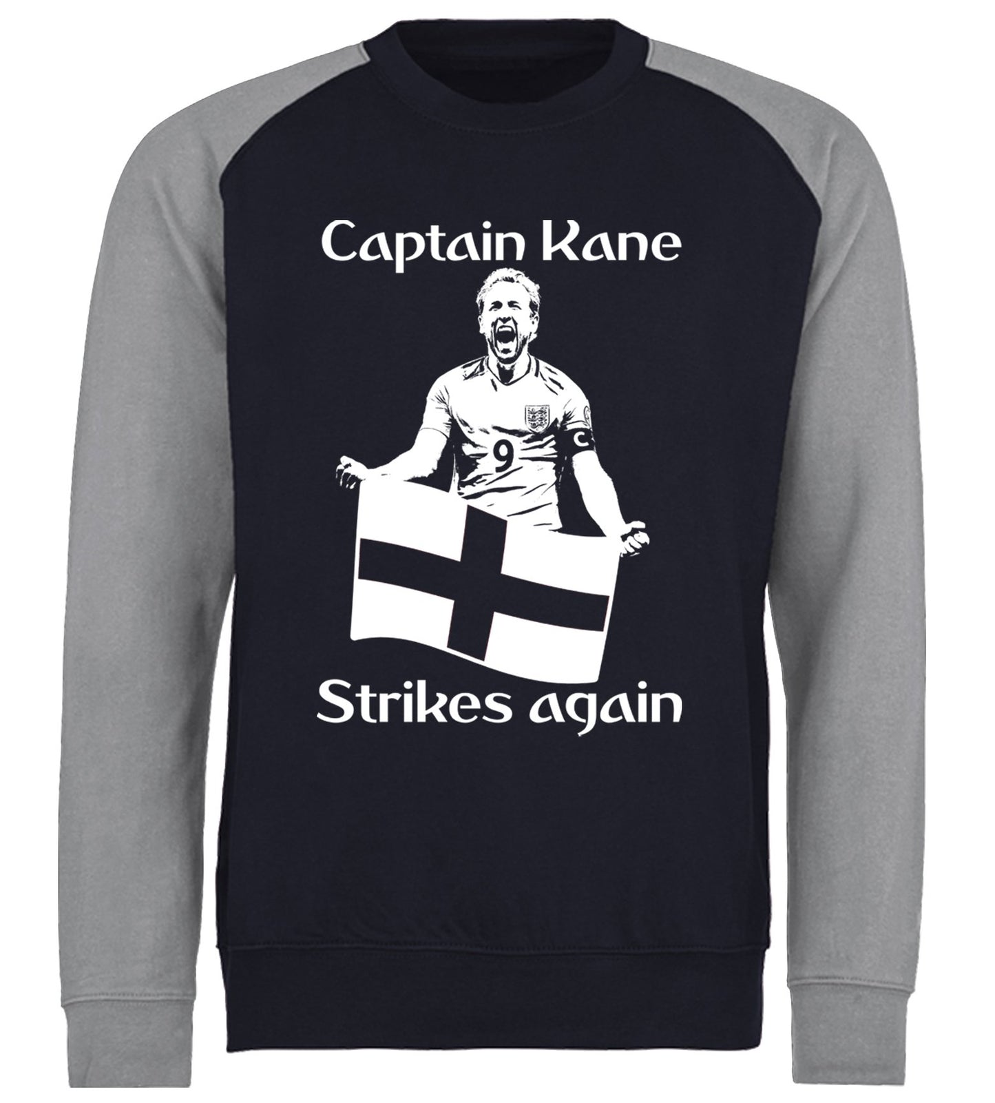 Captain Kane England Football Baseball Sweatshirt