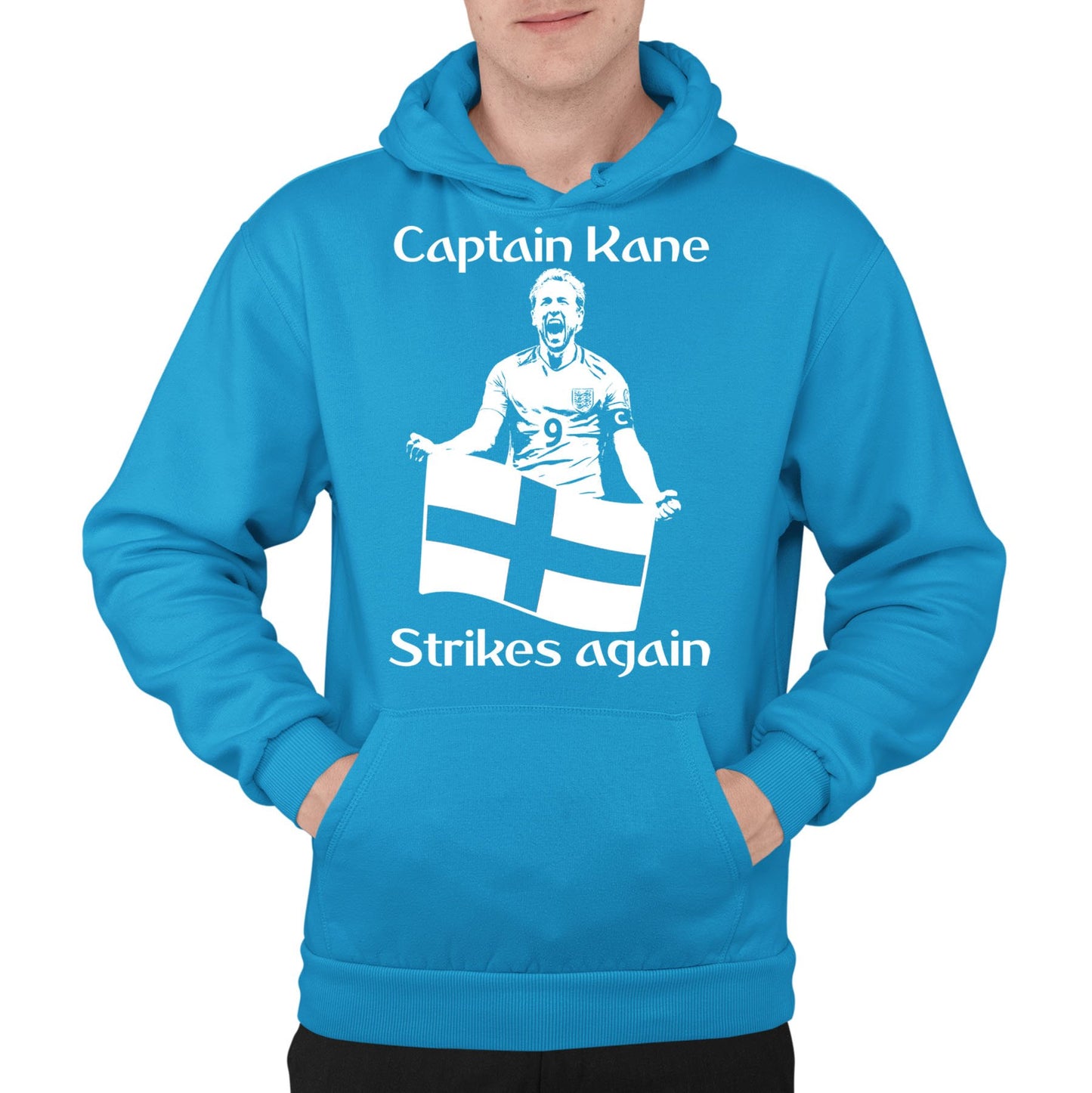 Captain Kane England Football Mens Pullover Hoodie