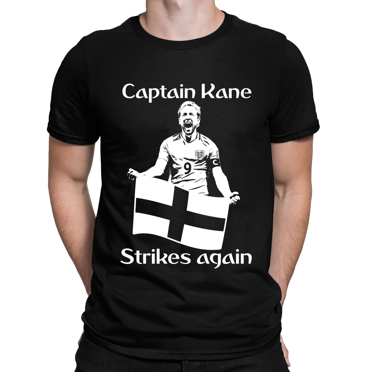 Captain Kane England Football Mens T-shirt