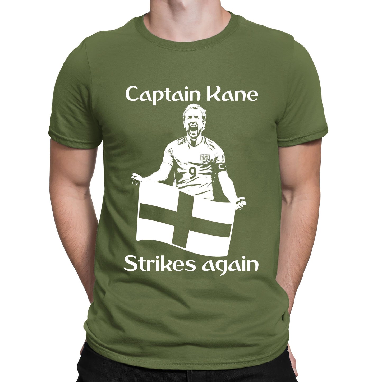 Captain Kane England Football Mens T-shirt