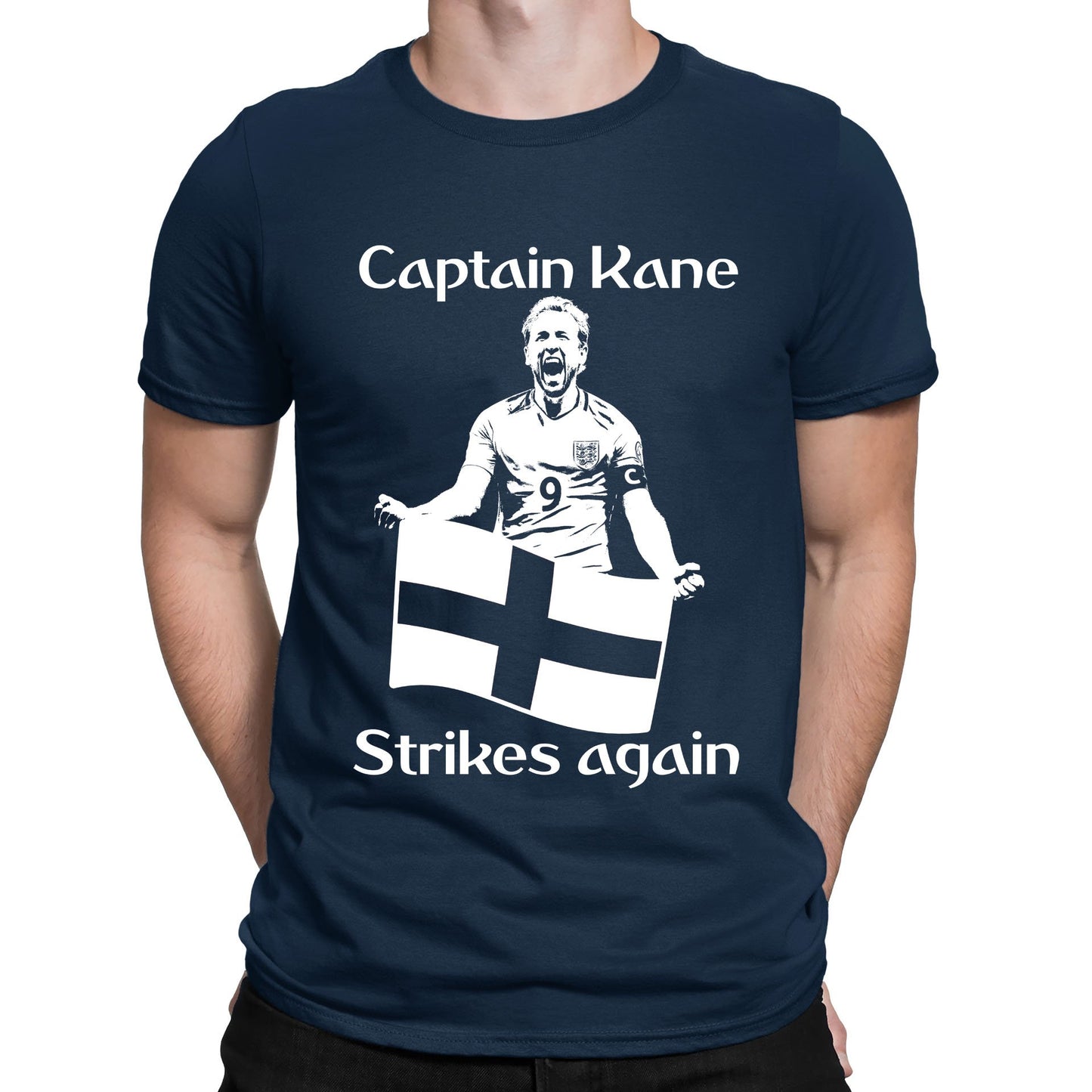 Captain Kane England Football Mens T-shirt