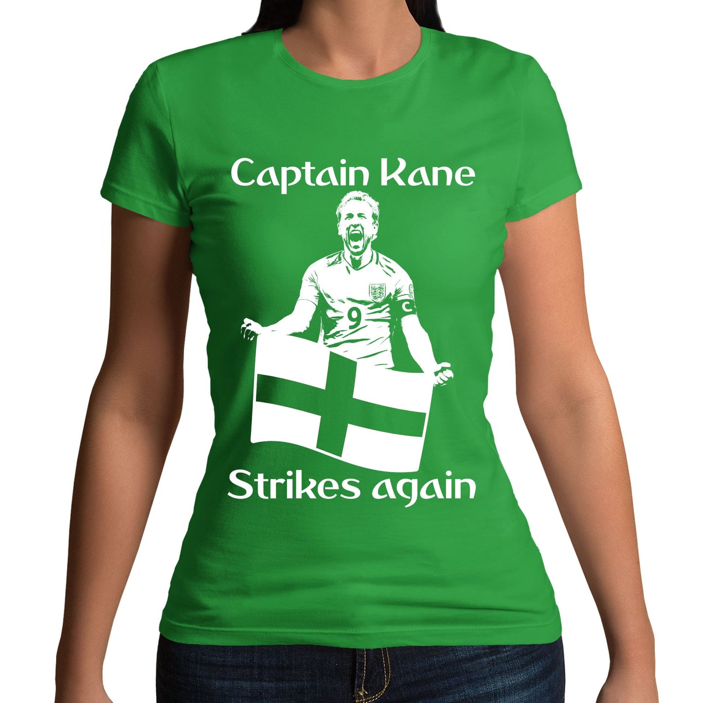 Captain Kane England Football Womens T-shirt