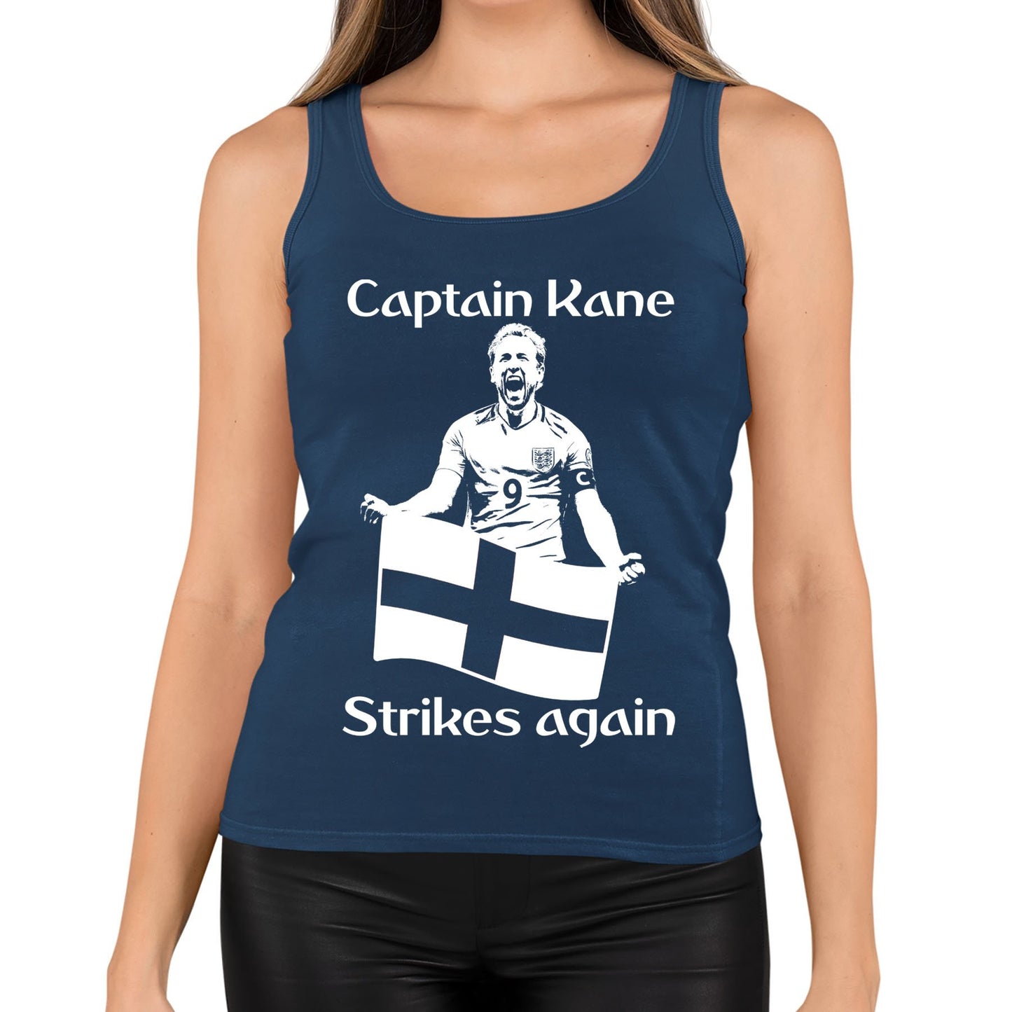 Captain Kane England Football Womens Vest