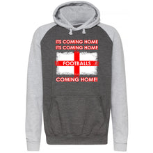 Load image into Gallery viewer, Footballs Coming Home England Supporter Baseball Hoodie
