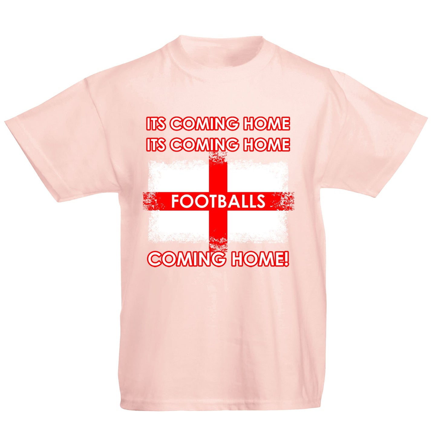 Footballs Coming Home England Supporter Kids T-shirt