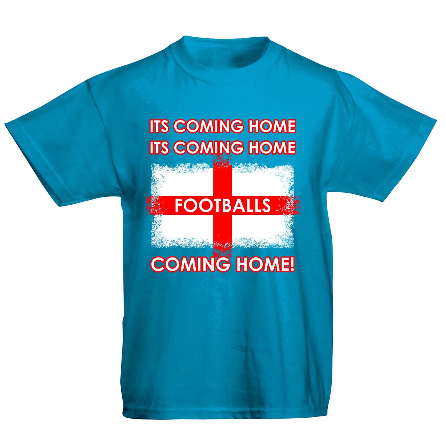 Footballs Coming Home England Supporter Kids T-shirt