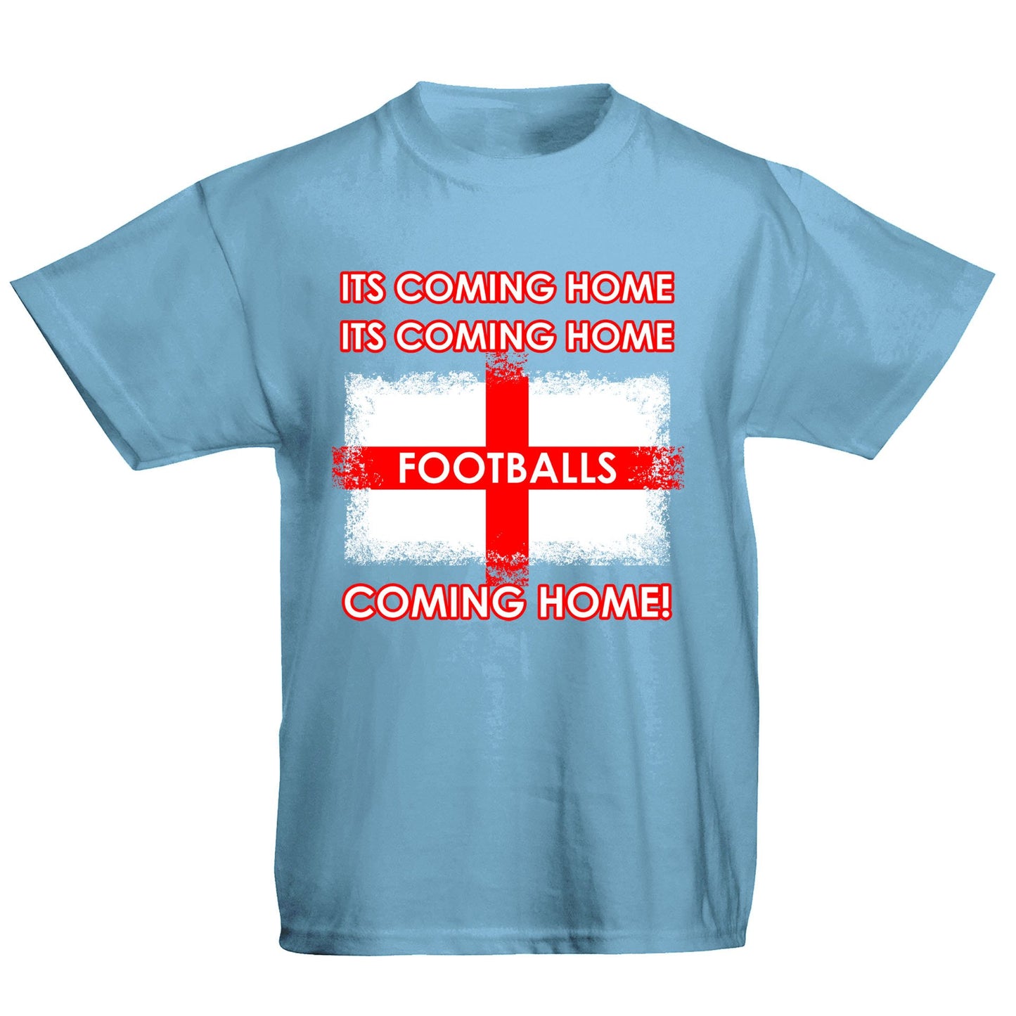 Footballs Coming Home England Supporter Kids T-shirt