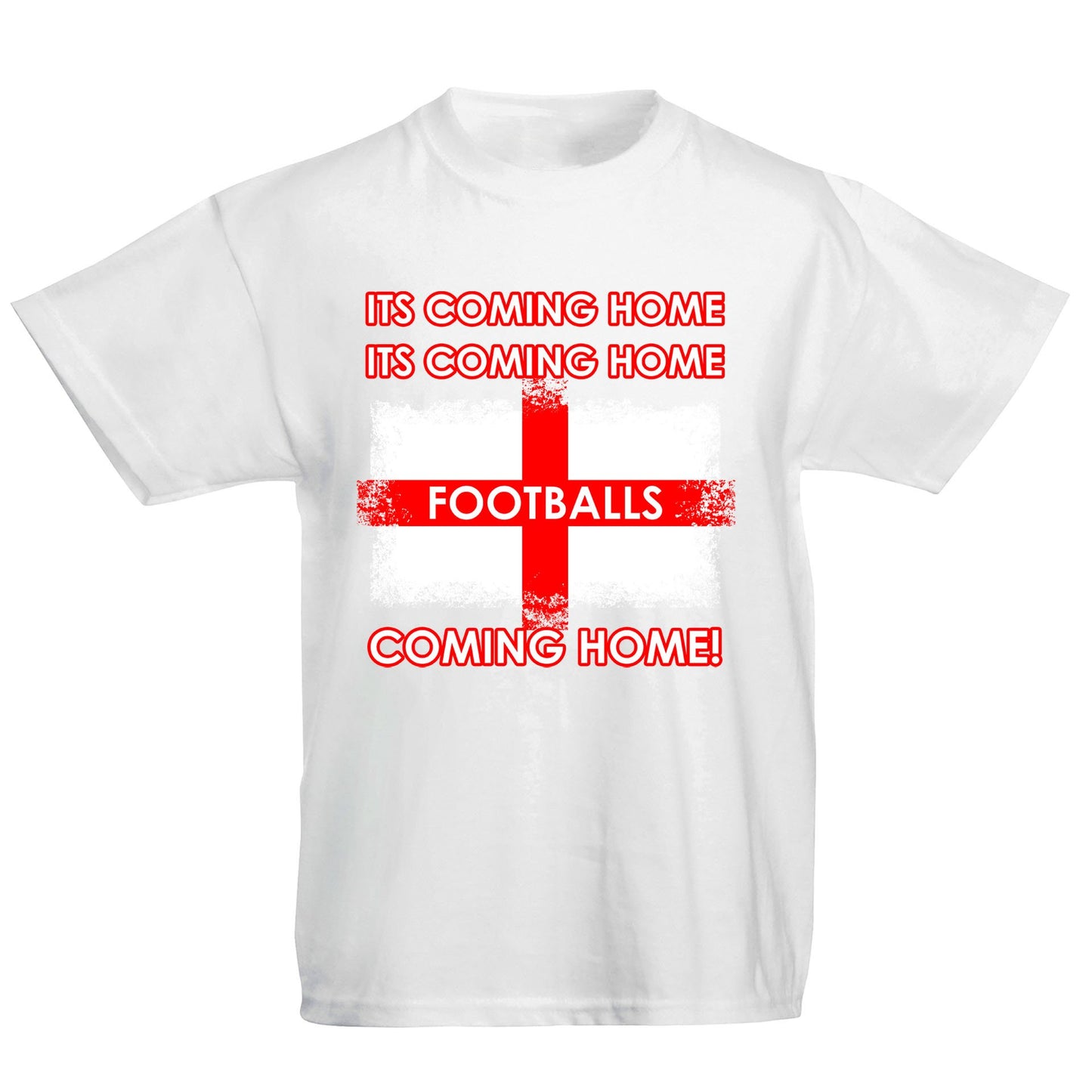 Footballs Coming Home England Supporter Kids T-shirt