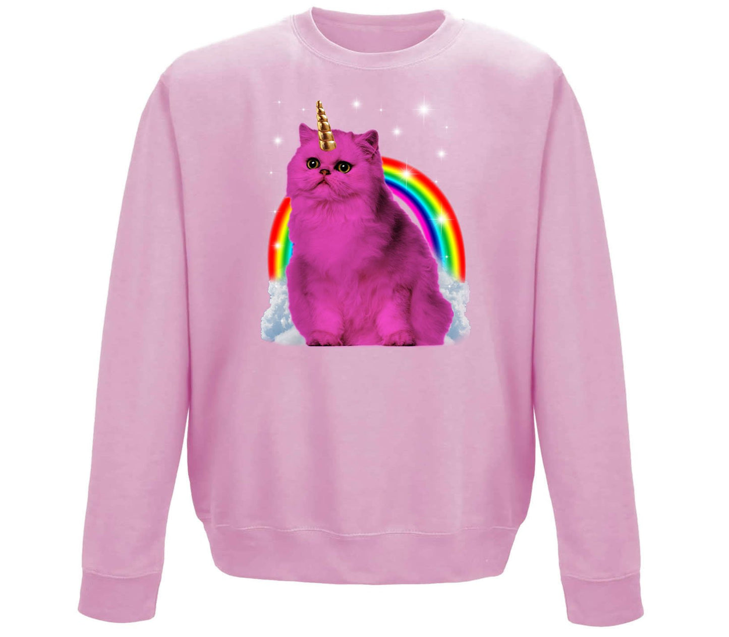 Unicorn Cat Childrens Sweatshirt