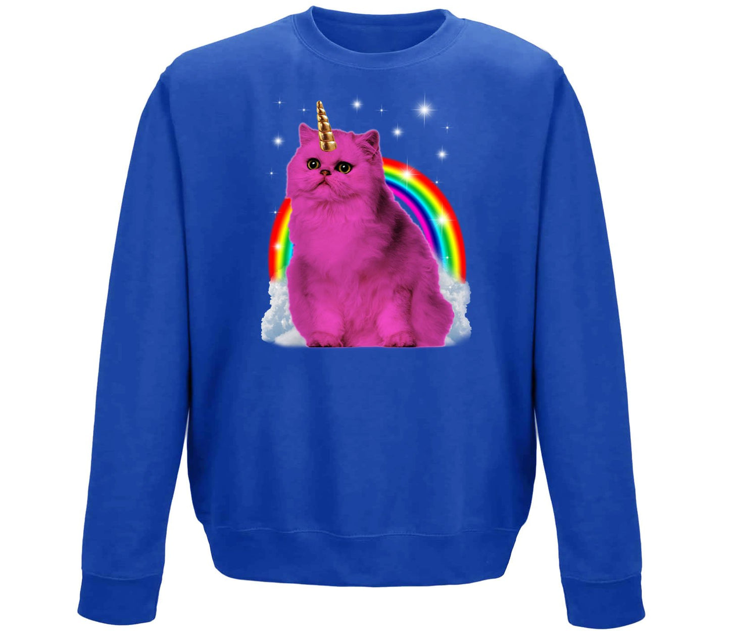 Unicorn Cat Childrens Sweatshirt