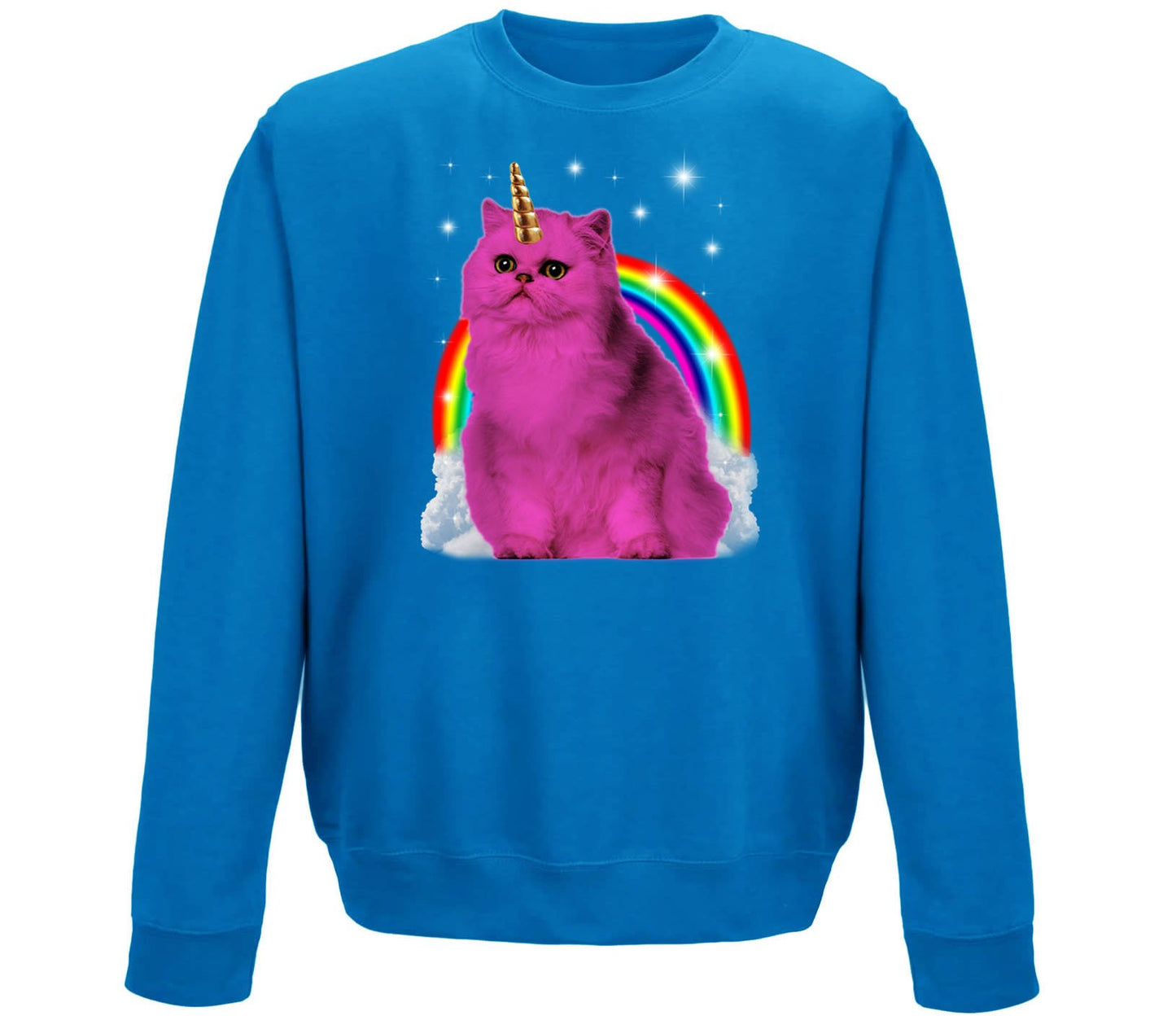 Unicorn Cat Childrens Sweatshirt