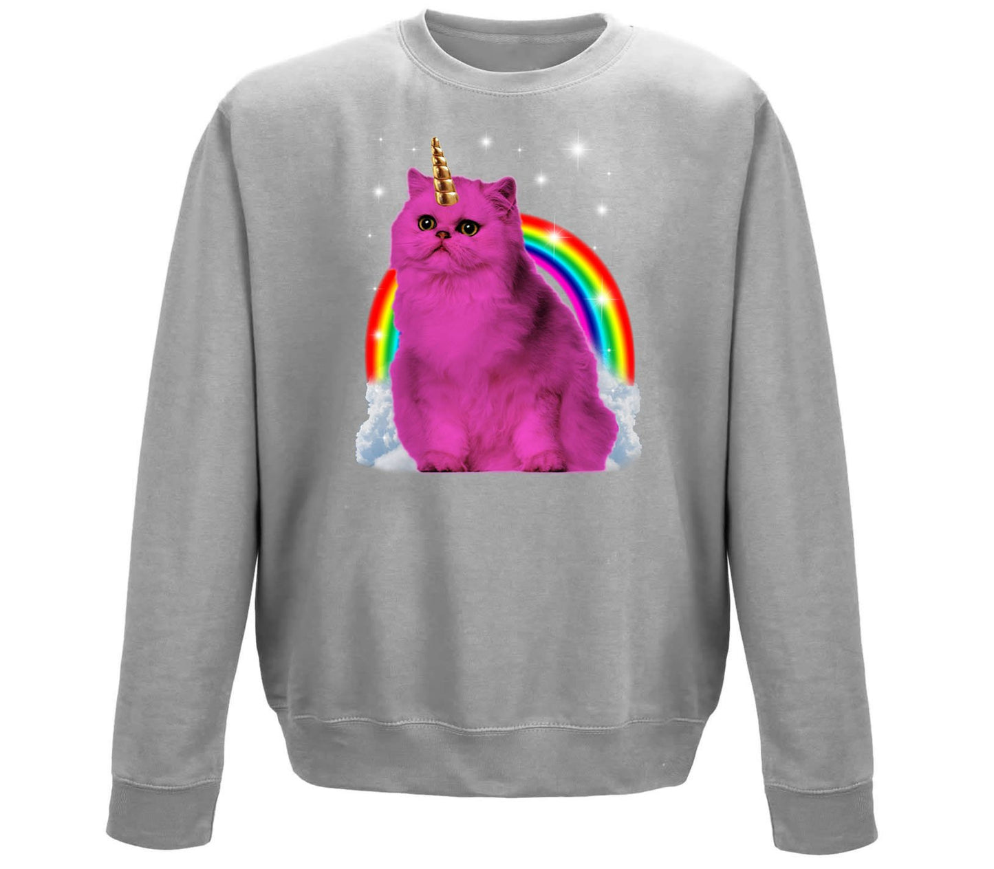 Unicorn Cat Childrens Sweatshirt