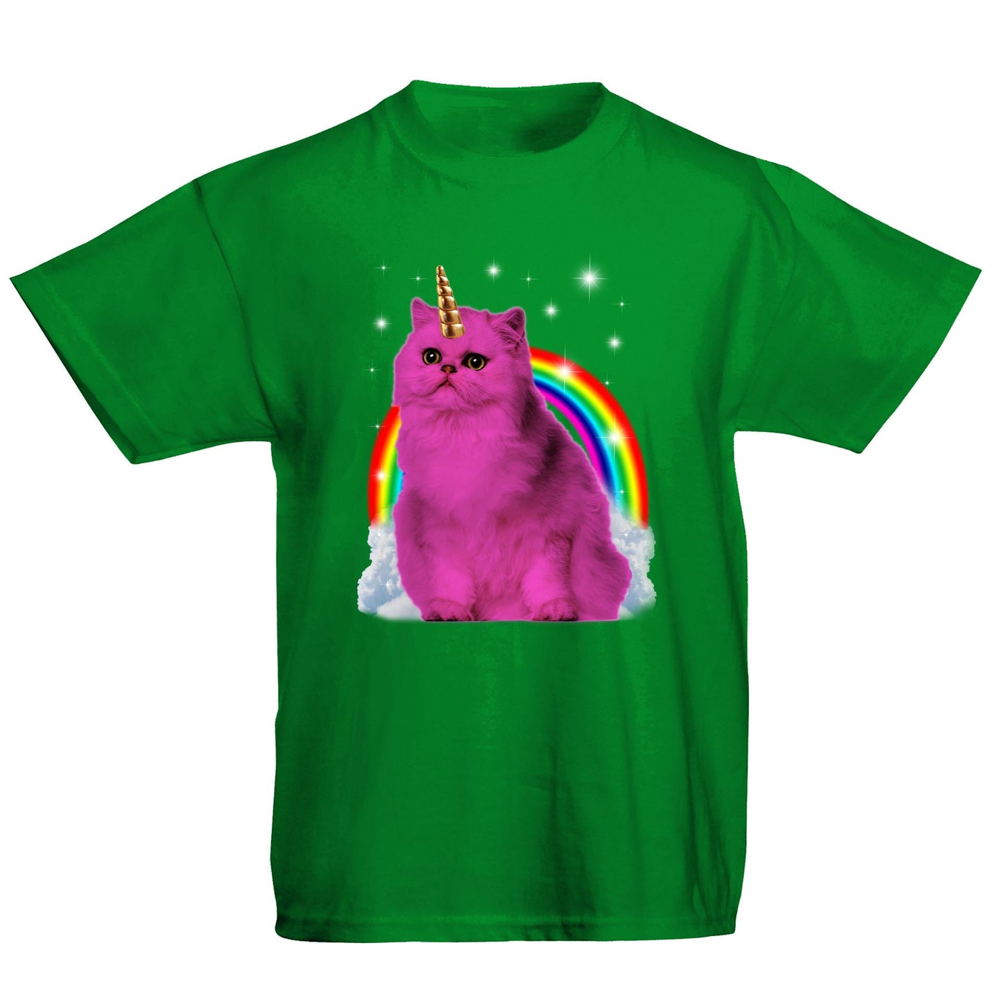 Unicorn Cat Kids T-shirt