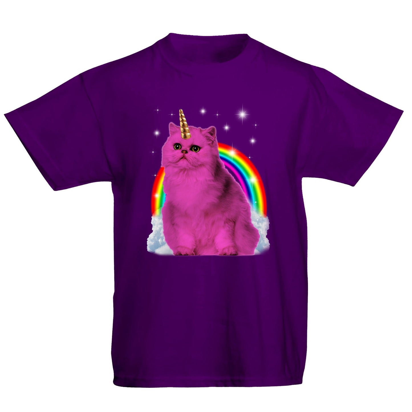 Unicorn Cat Kids T-shirt