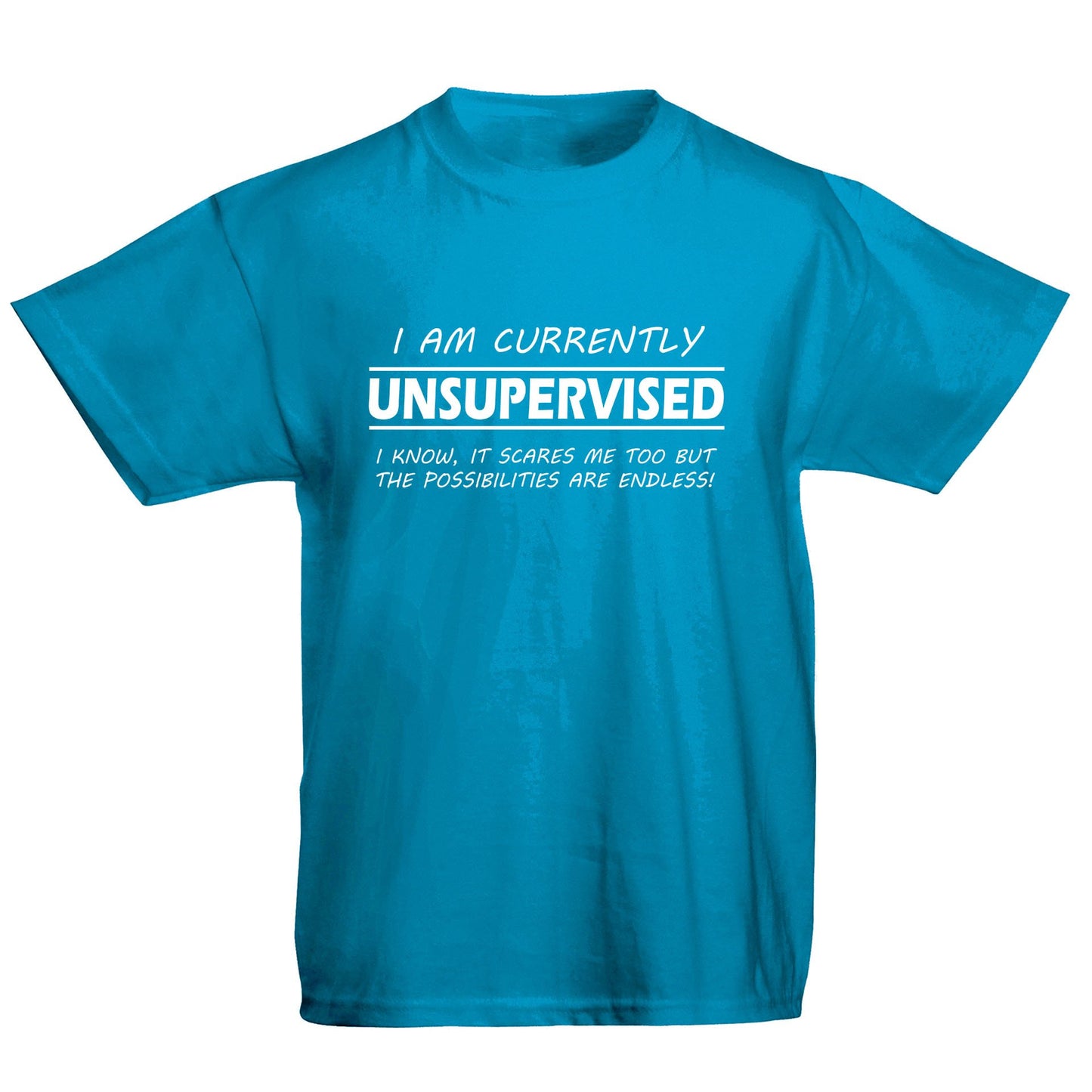 Currently Unsupervised Kids T-shirt