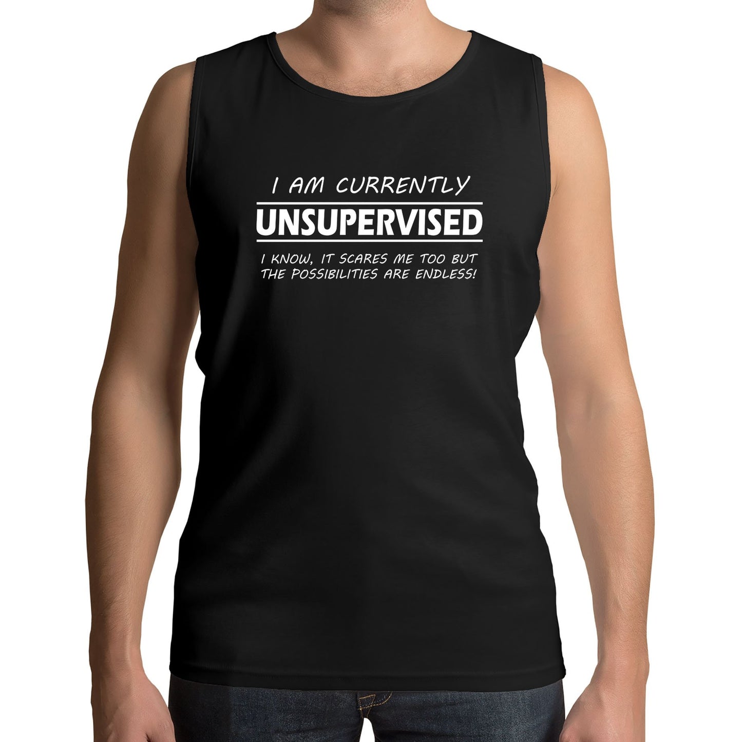 Currently Unsupervised Mens Vest