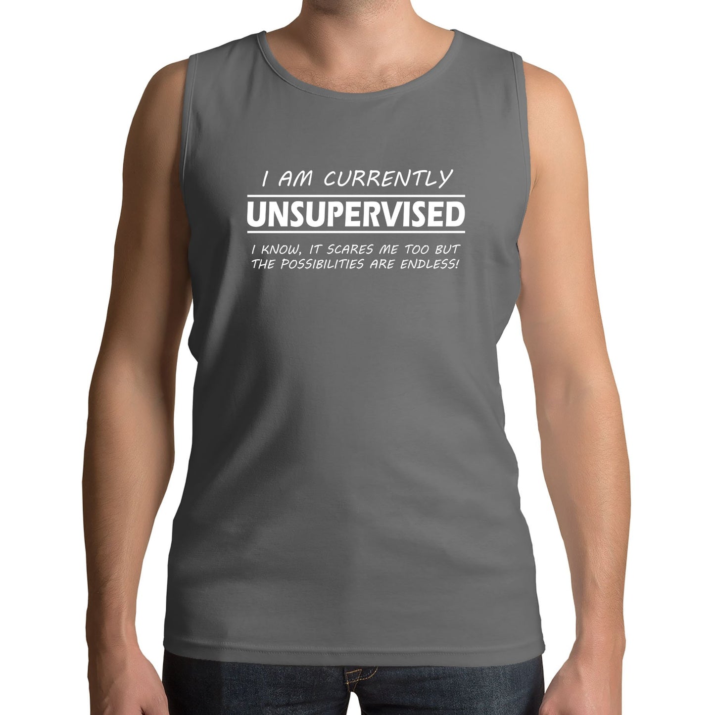 Currently Unsupervised Mens Vest