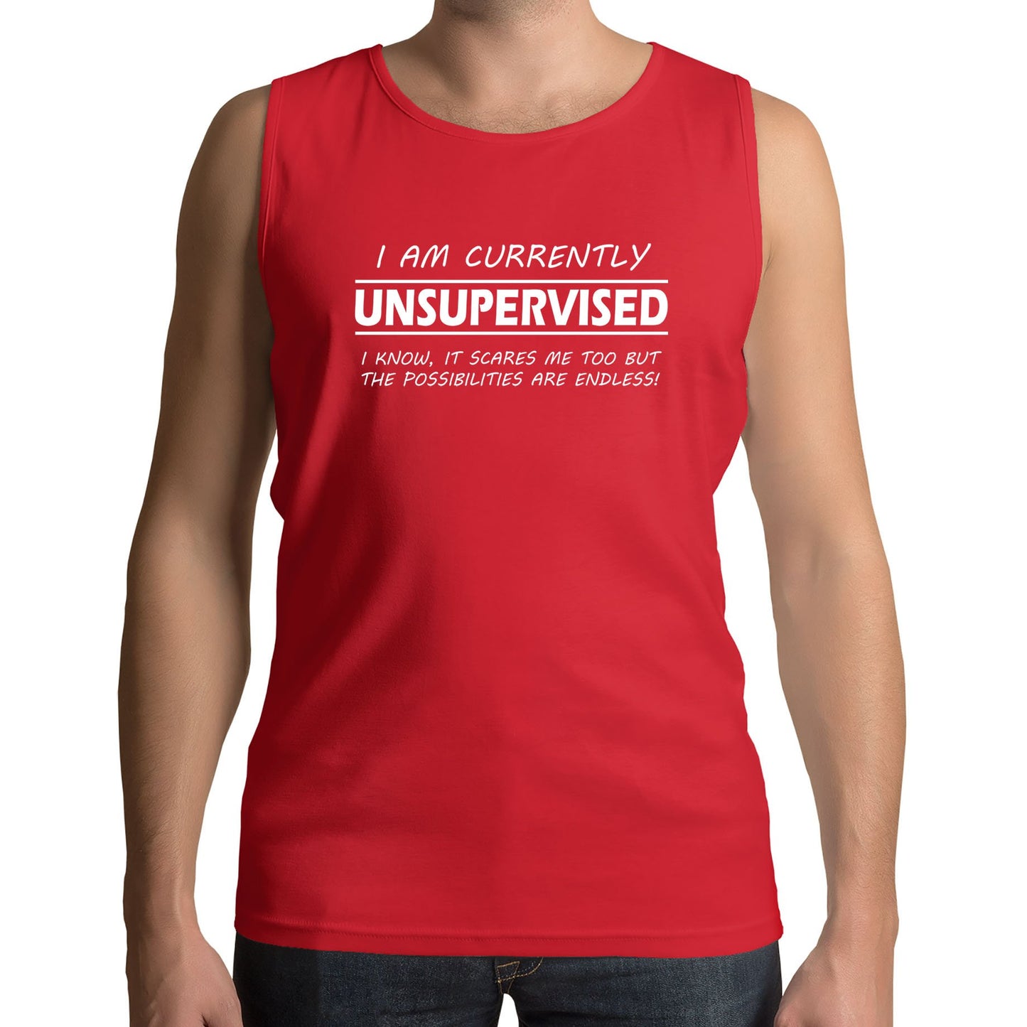 Currently Unsupervised Mens Vest