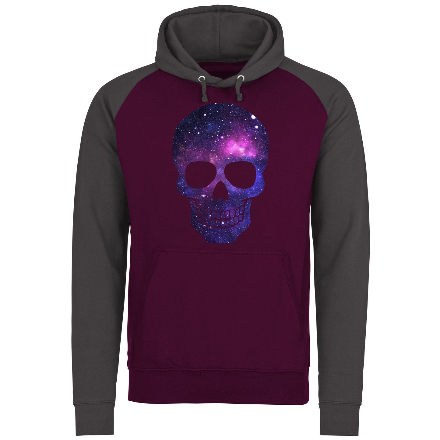 Galaxy Skull Baseball Hoodie