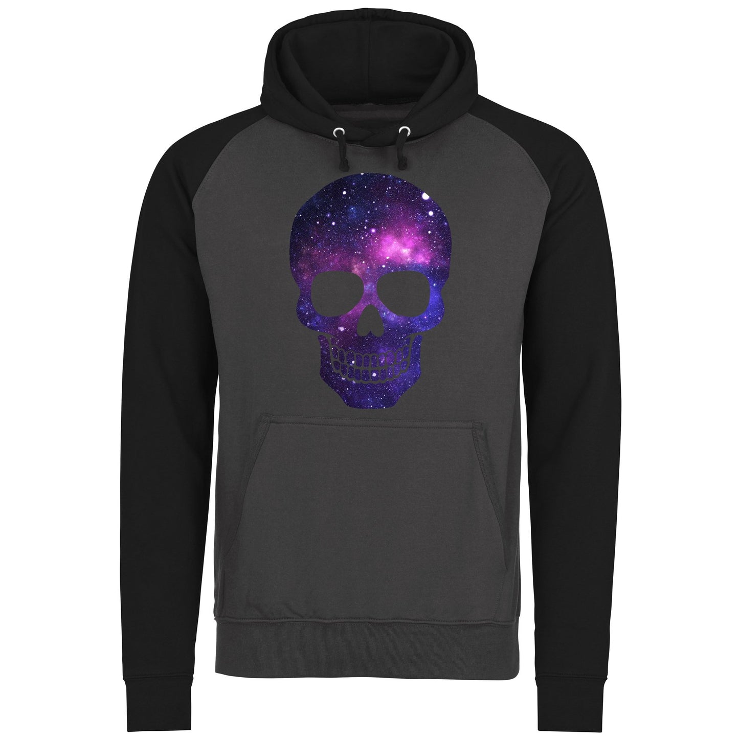 Galaxy Skull Baseball Hoodie