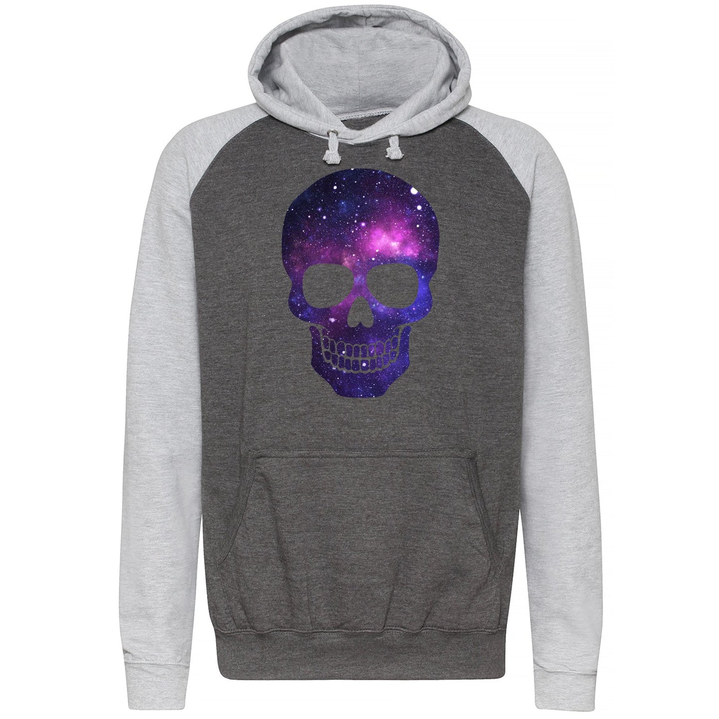 Galaxy Skull Baseball Hoodie