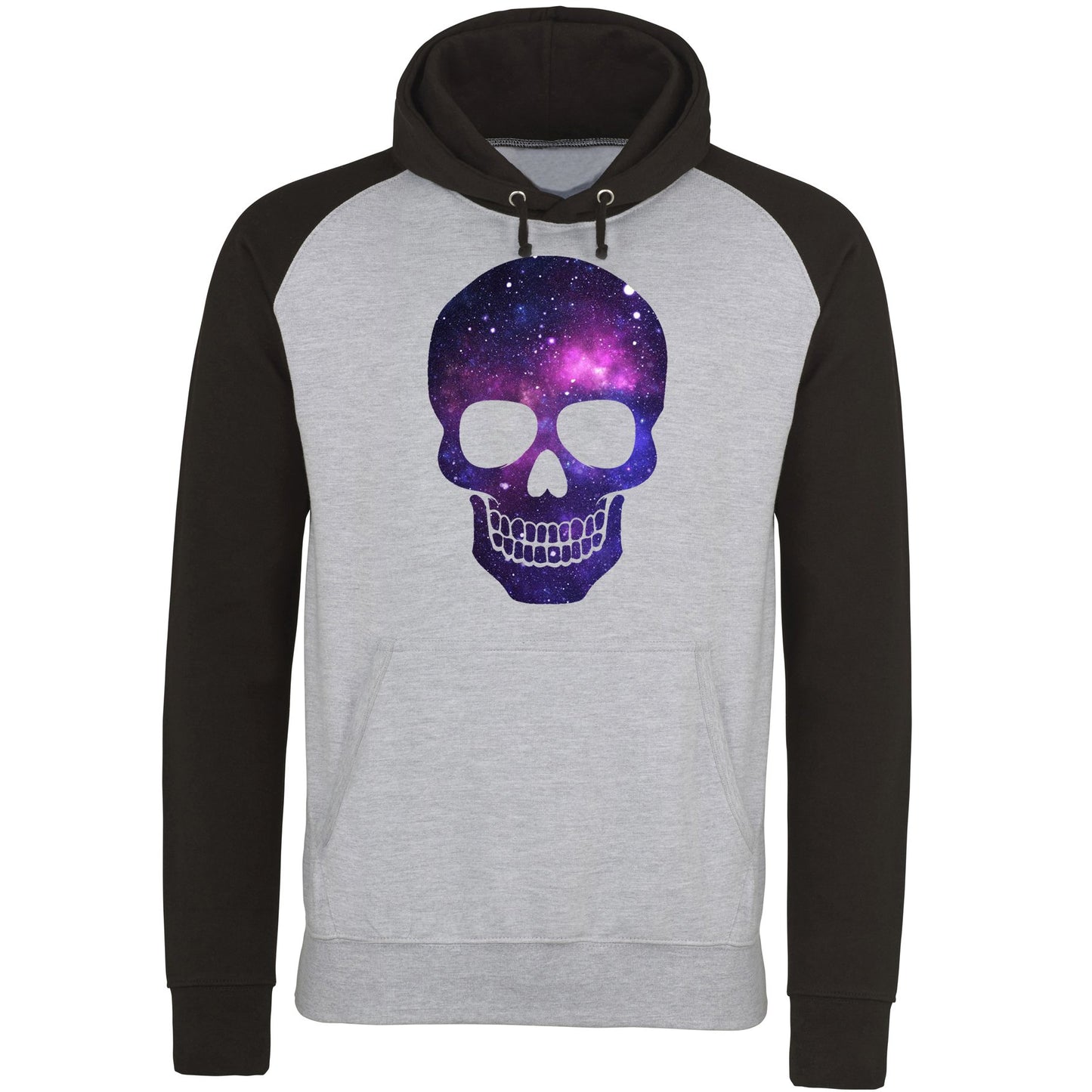 Galaxy Skull Baseball Hoodie