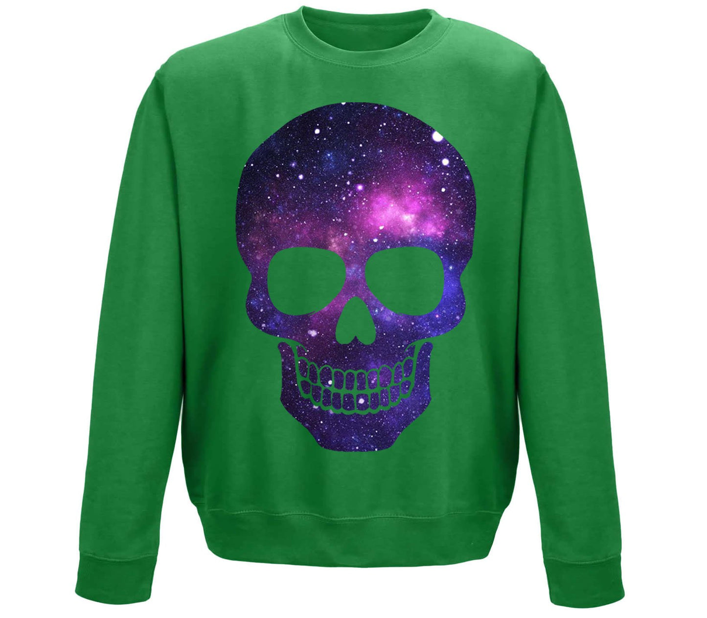 Galaxy Skull Childrens Sweatshirt