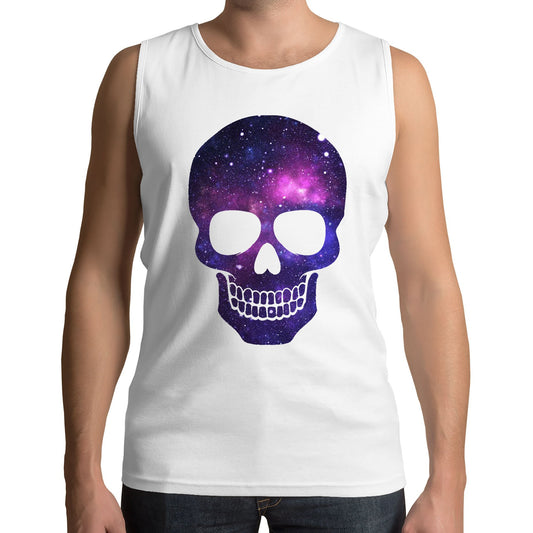 Galaxy Skull Mens Vest