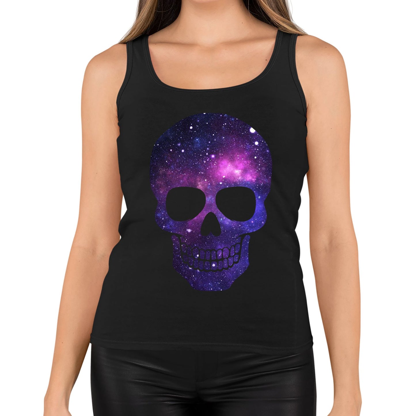 Galaxy Skull Womens Vest