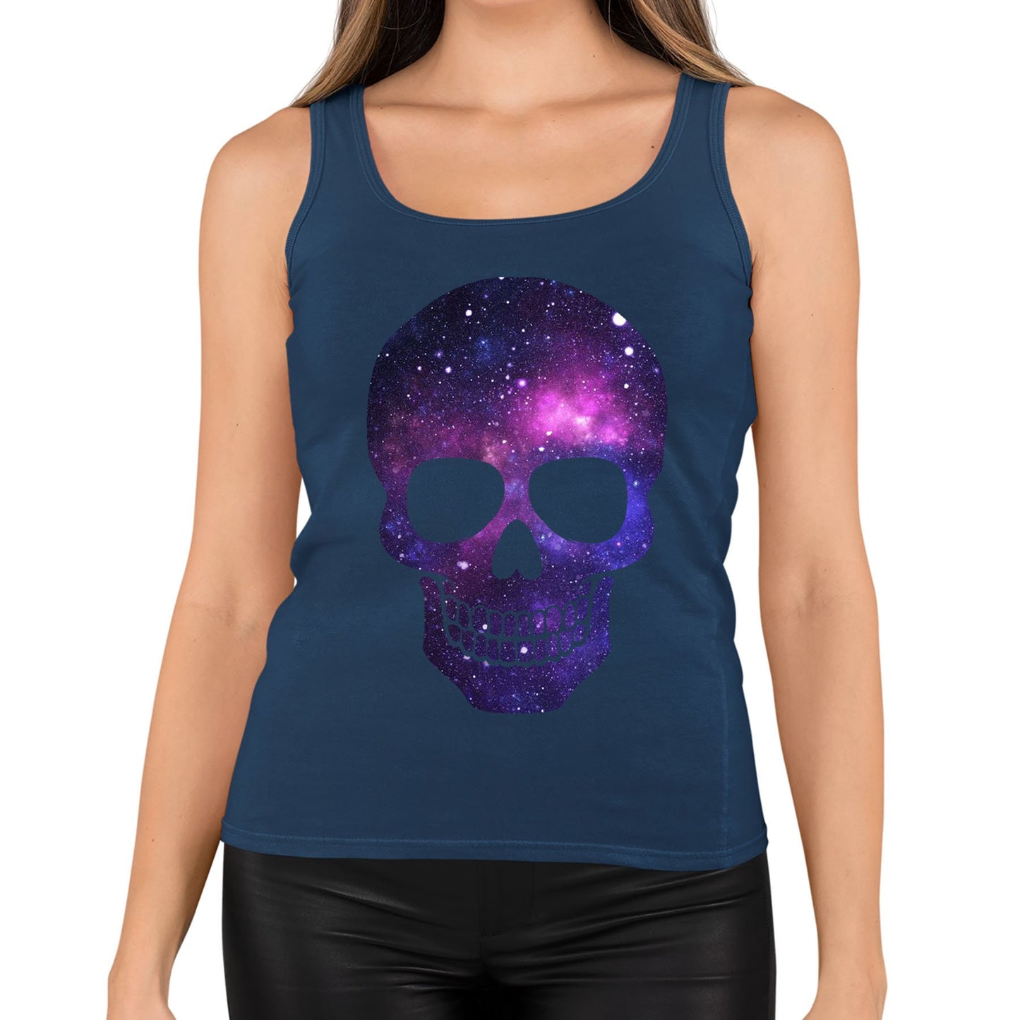 Galaxy Skull Womens Vest