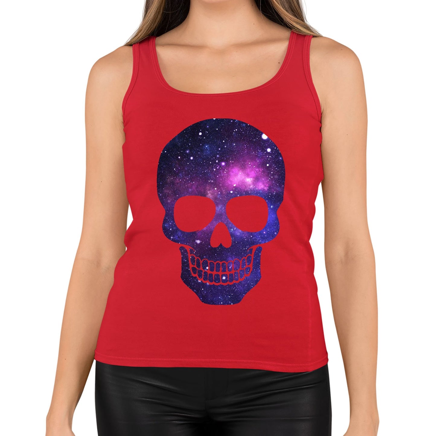 Galaxy Skull Womens Vest